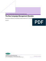 The New Campaign Management Mandate