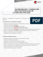 PDF. Estrategias de Prevención y Corrección de Riesgos Psicosociales NOM-035