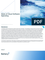 State of Cloud Software Spending Report - Battery Ventures Sept. 2022