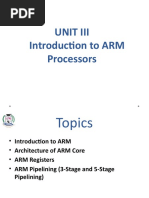 SECA3019 Lecture 3.1 ARM Processor Basics