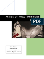 Análisis homicidios seriales