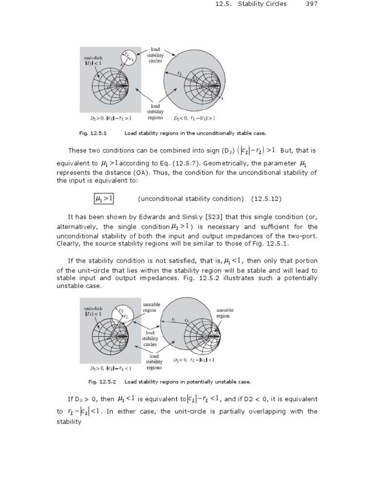 Fig. 12.5.1 Load Stability Regions in The Unconditionally Stable Case | PDF