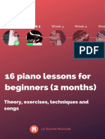 16 Piano Courses
