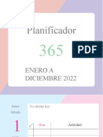 Agenda 365 Multicolor 2022