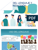 Guía 0 - Actividad de Apropiación GAES 2 USOS DEL LENGUAJE Y REDACCION