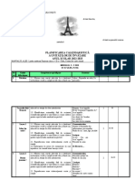 Planificare - Franceza Cls II 2022 2023