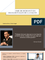 Síndrome de Burnout en Profesionales de la salud