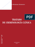 Tratado de Criminología Clínica CESAR HERRERO 2013