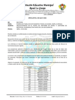 Circular A Padres No. 020 Abril 6 2022