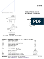 2N3053 - Transistor NPN