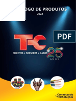 Catálogo de produtos TC Chicotes 2022: mais de 4 mil itens