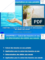 Cours d'AEP - ch2 - Calcul Des Besoins en Eaux Au Niveaux Des Noeuds