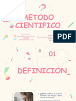 El método científico: definición, características y pasos