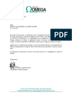 Carta Terminacion Contrato Por Periodo de Prueba