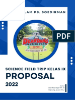 Proposal Scince Field Trip Kelas 9 2022