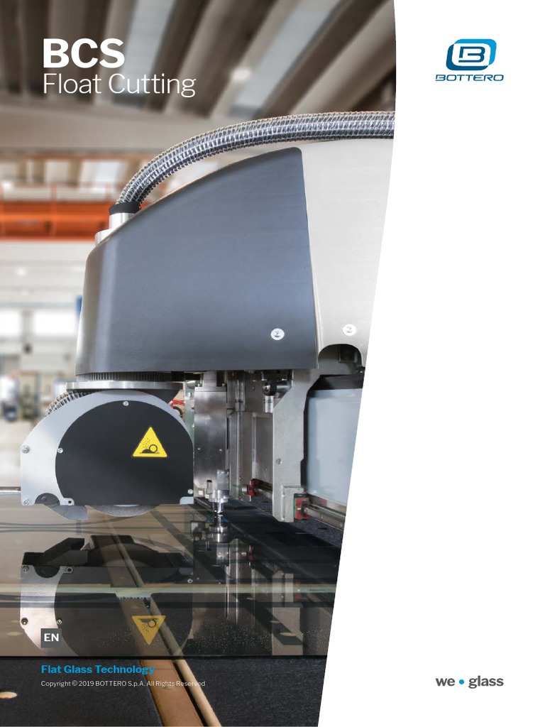 Float Glass Cutting Bottero | PDF | Glasses | Image Scanner