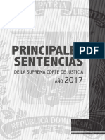 Principales Sentencias 2017