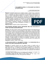 A relação entre isolamento e Covid em Três Lagoas