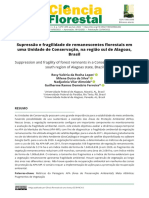 Fragmentação e fragilidade da Mata Atlântica em UC