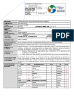 Acta Derechos y Debeeres