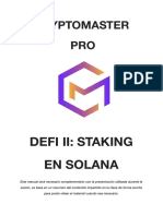 Cómo hacer staking en Solana con Solflare: guía completa