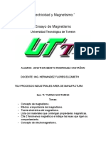 Ensayo de Magnetismo 28 de Mayo 2021