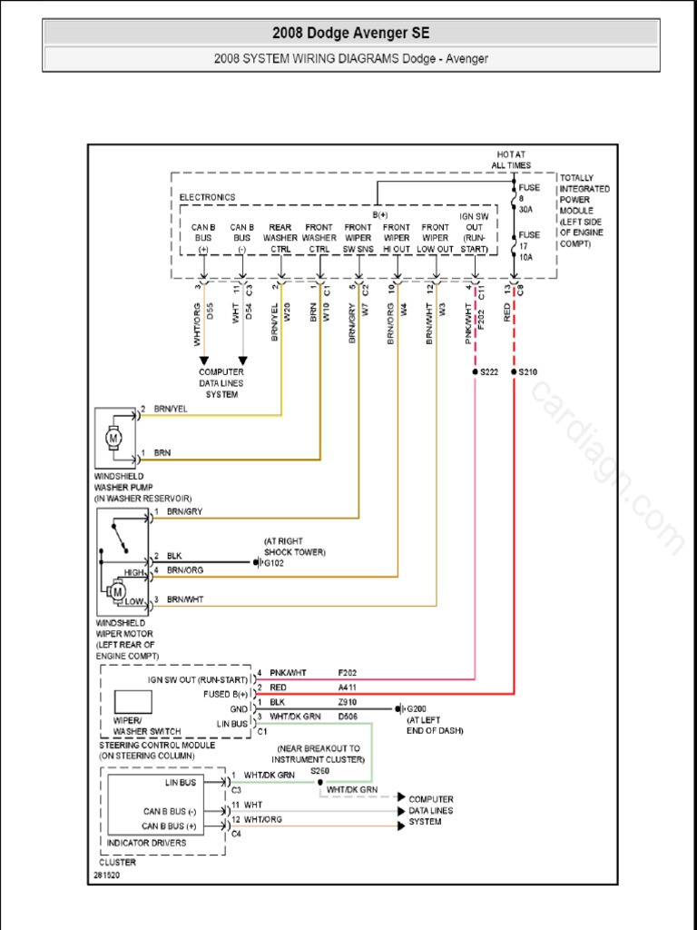 Wiper Washer Circuit PDF