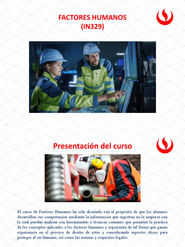 Curso de Factores Humanos y Ergonomía | PDF | Valores | Factores ...