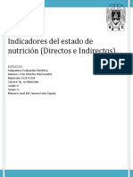 Indicadores Del Estado de Nutrición