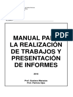 2018 - Manual para La Realización de Trabajos y Presentación de Informes - Final Reeditado