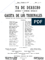 Revista de Derecho y Jurisprudencia Año 1957