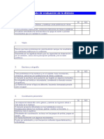 Escala de Evaluación de La Dislexia