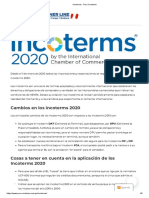 Incoterms - Peru Container