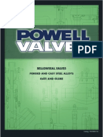 Powell Valve Bellow Seal Catalog 2015