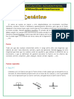 Fuerzas y equilibrio mecánico: conceptos básicos de estática