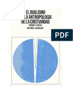 Dussel Enrique El Dualismo en La Antropologia de La Cristiandad