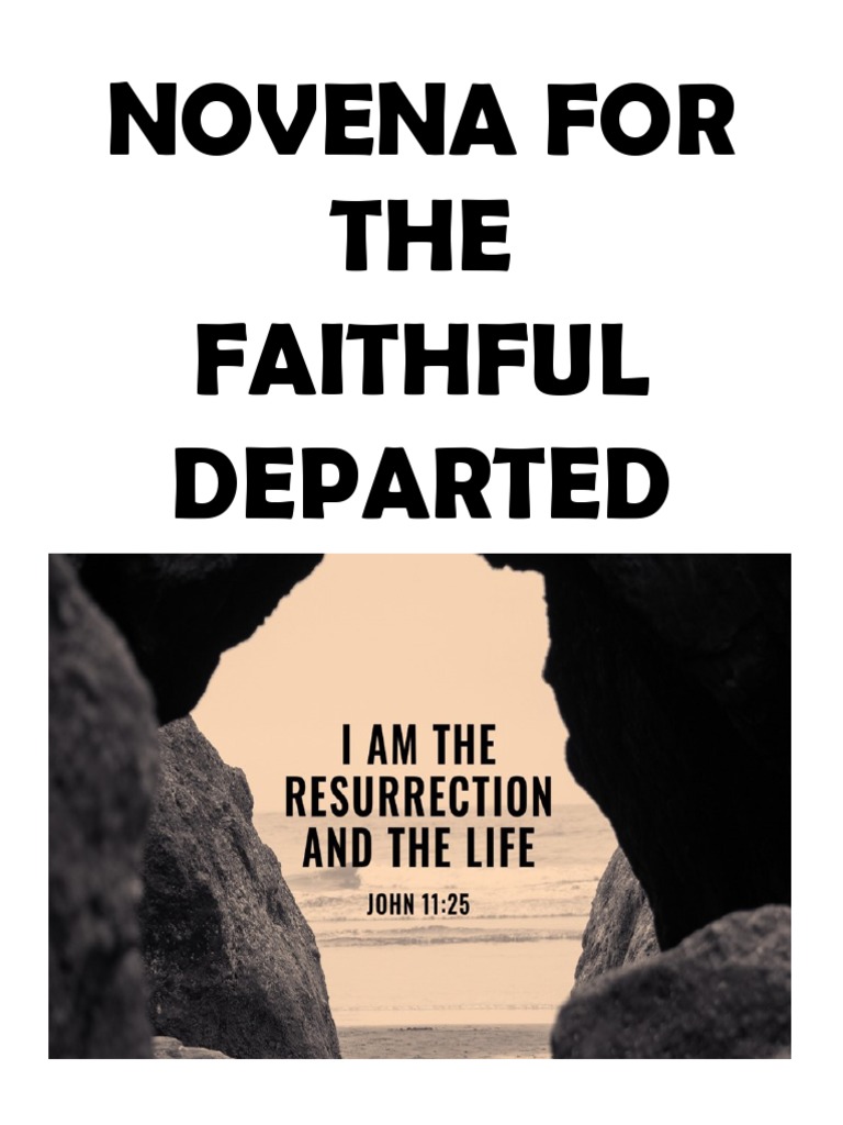 Novena For The Faithful Departed | Download Free PDF | Purgatory | Rosary
