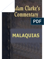 Comentário Bíblico Adam Clarke - Malaquias