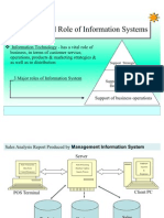 Fundamental Role of Information Systems