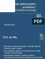 Učenje rješavanjem problema (PBL – Problem Based Learning)