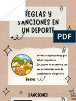 Reglas y Sanciones en Un Deporte