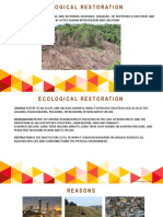 Ecologcal Restoration