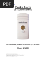 Download Manual de Uso de Quake Alarm by Jos Mara Snchez Tragodara SN59714043 doc pdf