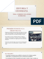 HISTORIA Y GEOGRAFIA Presentacion