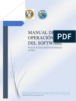 Manual de Operación Del Sofware