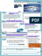 Infografía de Proceso Pantalla Interfaz Pixel Azul