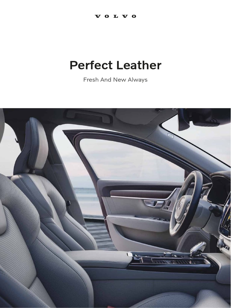 Volvo Leather Care PDF