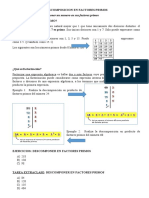 Descomposicion en Factores Primos