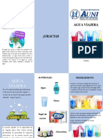 Plantilla de Triptico en Word