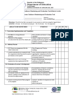 Annex 1 A Homeroom Guidance Monitoring and Evaluation Tool District Level